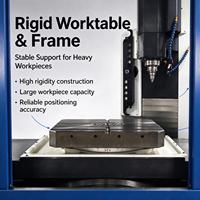 Centre d'usinage vertical et horizontal CNC LEYO VH10 BT40 8000 tr/min pour pièces complexes à cinq faces avec échelle linéaire et outil automatique