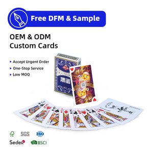 Carte da Poker con Inchiostro Invisibile Compatibili con Lenti a Contatto UV Impermeabili per Giochi da Casinò e Feste Notturne Vendita all'Ingrosso - Product Image 1