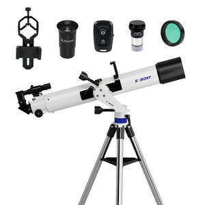 Svbony Refractor Telescope 90mm 800mm 32x Stainless Steel Tripod Astronomical Observation - Product Image 2