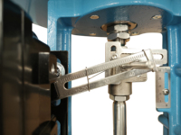 Vanne de régulation de vapeur pneumatique avec corps doublé PFA et actionneur pneumatique avec joint en PTFE pour service de gaz chlore haute pression