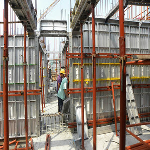 Poutre en acier réglable pour coffrage de dalle Jet Scaffold <span class=keywords><strong>5m</strong></span> 6m, poutre de soutènement en acier pour coffrage de dalle en béton, poutre de support en acier pour coffrage - Product Image 6