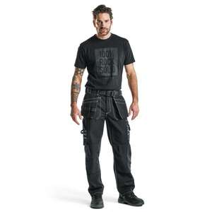 BLAKLADER - 153013709900C52 Pantalon Craftsman Noir-PANTALON DE TRAVAIL EAN 7330509143636 PANTALON DE TRAVAIL CARGO - Product Image 3