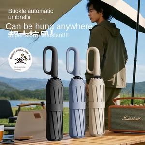 ร่มกันแดดรถยนต์แบบพับอัตโนมัติ 21 นิ้ว แบบ 8 ก้าน  สองระบบ  ขนาดใหญ่  ทนลม  แบบสองชั้น - Product Image 2