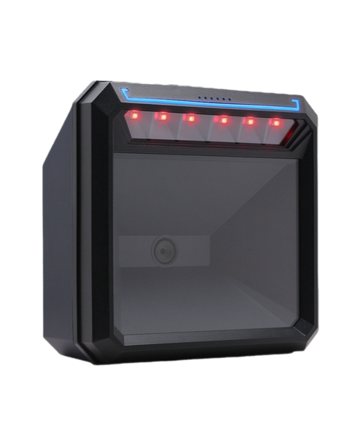 Quick-Response Omni-Directional 1D/2D Scanning Barcode Scanner 120fps CMOS Sensor USB Interface 1-Year Warranty for Supermarket