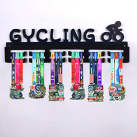 Vente chaude Nouveau Acrylique Médaille Présentoir Mural Sport Médaille De Stockage Cintre Personnalisable Porte-Médaille