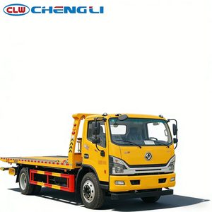 Camión de Rescate Compacto Dongfeng 4X2 de 170HP con Plataforma Deslizante Inclinable y Cabrestante Hidráulico para Ahorro de Combustible - Product Image 1