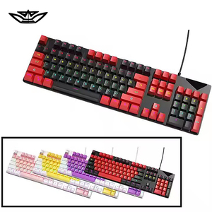 Lvkidron Có Dây Bàn Phím Cơ Khí 104 Phím Nhân Vật Phát Sáng Không Thấm Nước Đầy Đủ Key Không Có Xung đột Hoán Đổi Nóng Fn + INS RGB Đèn Nền - Product Image 6