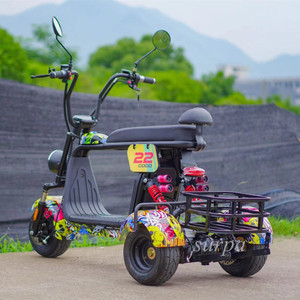 New Model 1000w 48v12ah/20ah Lithium Battery Fat Tire Citycoco Mini Kids <strong>Adult</strong> <strong>Used</strong> <strong>Electric</strong> <strong>3</strong> <strong>Wheel</strong> <strong>Scooters</strong> for Sale - Product Image 4