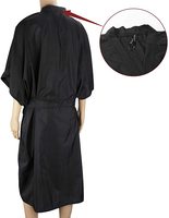 Spa Massage Client Robe Longue Salon Kimono Client Lounge Robe Smock Robe Casual Tissé Uniformes Médicaux Blouse De Laboratoire Uniforme Chirurgical