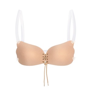 Invisible Push-Up Silicone Bralette Bretelles Transparentes Mariage Dos Nu Collant Adhésif <span class=keywords><strong>Soutien</strong></span>-<span class=keywords><strong>Gorge</strong></span> Grand Brest Mariage Intimes <span class=keywords><strong>Bande</strong></span> - Product Image 5