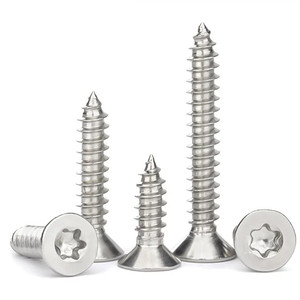 <span class=keywords><strong>Vis</strong></span> autotaraudeuse à tête fraisée en acier inoxydable M4 x 20mm 40mm M5 M6 <span class=keywords><strong>Vis</strong></span> Torx Inox <span class=keywords><strong>Vis</strong></span> à bois - Product Image 1