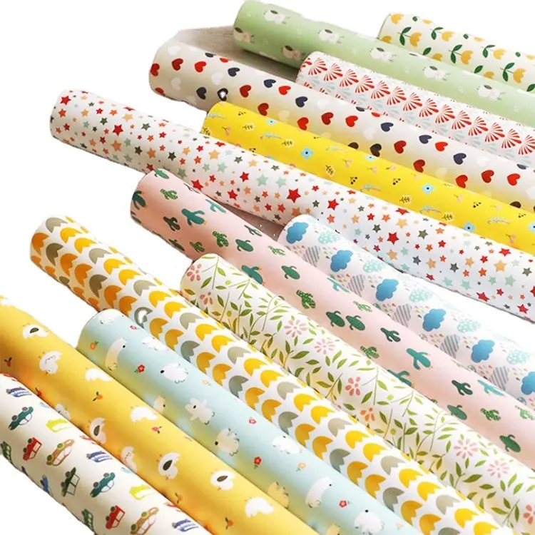 2023 New design waterproof floral paper wrapping film Flower wrapping paper for flower packaging