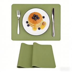 <span class=keywords><strong>Cici</strong></span> Tapis de table rectangulaires personnalisables en silicone écologique, épaisseur 3 mm, non toxiques, design classique, pour table à manger de luxe - Product Image 6