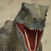 Costume de dinosaure réaliste pour adulte avec jambes visibles pour parcs d'attractions, exportateurs de dinosaures animatroniques