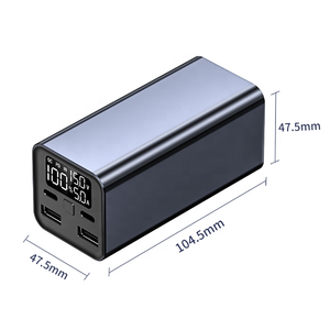 พาวเวอร์แบงค์แบบพกพาขนาดบางพิเศษ เทคโนโลยี GaN กำลังไฟสูง 100W พร้อมหน้าจอดิจิตอล ความจุ 20000mAh/30000mAh รองรับการชาร์จเร็ว - Product Image 3