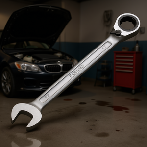 Llave Combinada Fasano de 17 mm, Herramienta Métrica para Reparación Automotriz - Product Image 3