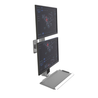Nouveau support mural pour ordinateur Meisonic T8-MA00KB VESA, support d'écran Ergotron, support de moniteur réglable, 32 pouces