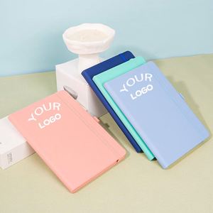 <b>Cheap</b> Price Logo Note Books Custom Notepad A5 Planner Journal Hardcover Pu Leather Notebook With Elastic Straps - Product Image 1