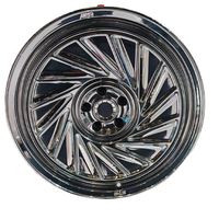 Jante de roue Hyper Silver de 20 pouces pour remplacement automobile