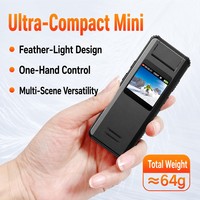 Mini caméra corporelle à commande vocale IA 1080P, enregistreur vidéo et audio portable, batterie 11H, clip magnétique, 128G 256GB, grand angle 180°