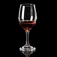 Verres à vin rouge en verre bon marché de 225 ml en gros, design simple et classique, gobelets, lave-vaisselle standard, utilisation en restaurant et à domicile