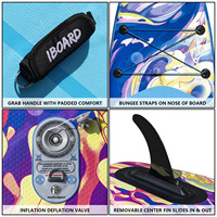 2024 haute qualité nouveau style Portable planche gonflable pagaie planche de surf pour les femmes prendre enfant paly sports nautiques
