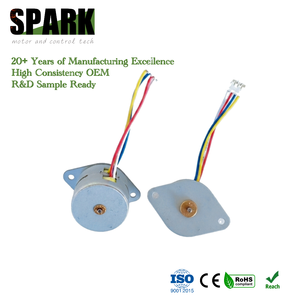 <span class=keywords><strong>Moteur</strong></span> <span class=keywords><strong>pas</strong></span> <span class=keywords><strong>à</strong></span> <span class=keywords><strong>pas</strong></span> bipolaire PM 20 mm 20BY, 2 phases 4 fils CC 6V certifié CE pour imprimantes/actuateurs de vannes/serrures intelligentes - Product Image 1