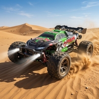HBAOCH Professional 9202E 1/10 Voiture RC tout-terrain 4x4 Monster Truck pour la course sur roche, boue et sable, jouet télécommandé pour enfants