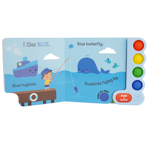 OEM SY Babies Love Colors <span class=keywords><strong>Pop</strong></span>-A-Sound Board Book avec <span class=keywords><strong>4</strong></span> boutons <span class=keywords><strong>Pop</strong></span>-It en silicone et 20 sons pour les enfants de 0 à 6 ans - Product Image 2