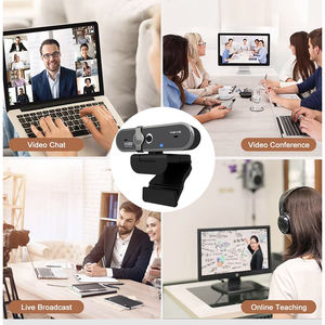 كاميرا ويب <span class=keywords><strong>QHD</strong></span> 1944 للكمبيوتر مع مستشعر CMOS، مخصصة للتعرف على الوجه والتركيز التلقائي، متوفرة للاجتماعات - Product Image 2