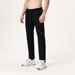 Collants d'été à séchage rapide pour hommes, amples, élastiques, fins, avec fermeture éclair, pour le <span class=keywords><strong>sport</strong></span>, la course, le fitness, le yoga et l'entraînement - Product Image 1