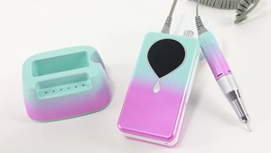 Machine à ongles rechargeable 35000 tr/min, kit de lime électrique pour le polissage du gel acrylique et la manucure - Product Image 6