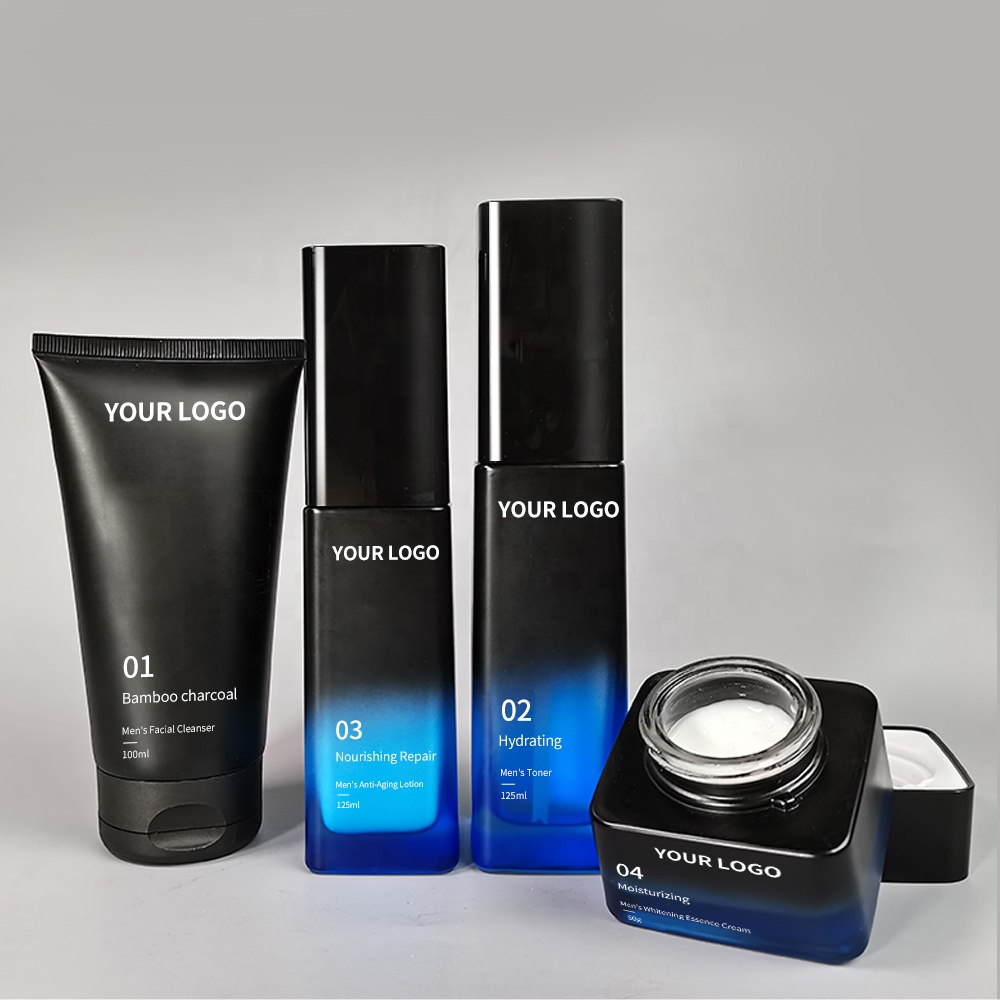 OEM мужской крем для ухода за кожей против старения акне Питательный Уход за кожей Отбеливающее средство для очищения лица мужские продукты для ухода за кожей