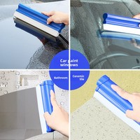 Nouvelle lame d'essuie-glace en silicone pour vitres de voiture, silencieuse, double rangée, en forme de V, outil de lavage de voiture DM-085 Chine