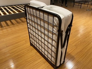 Cama plegable de metal para acampar, cama plegable de un solo marco para hospital - Product Image 6