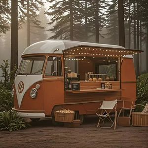 Vente en gros de camions de restauration mobile fourgonnette alimentaire commerciale Concession Street chariot de camion mobile remorque de restauration rapide aux États-Unis Europe Australie - Product Image 2