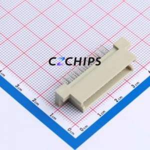 9001-37201C00A DIN41612 Connector Through hole Component (THT),P=2.54mm Connector 20P 2 2.54mm Through Hole - Product Image 1