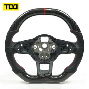 Volante Personalizado TDD para Modelos Volkswagen 2012-2019 Golf R-Line GTI GTS GLI Mk7 Mk6 GTD GTE R CC Polo - Product Image 2