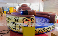 Machine à tour de taureau mécanique joyeuse et amusante, machine à tour de taureau pour adulte, rodeo taureau gonflable