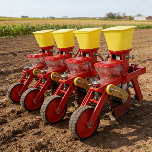 Semoir de précision pneumatique multi-rangs TAIWANG 50HP pour maïs et soja - Composants essentiels de la machine de semis agricole multifonctionnelle - Product Image 3