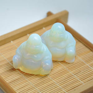 HY en kaliteli yalan buda taş heykel heykelleri khmer doğal yeşim kristaller şifa taşları takı - Product Image 1