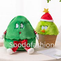 Coussin décoratif Offre Spéciale poupée arbre de Noël en peluche jouets mignons oreiller