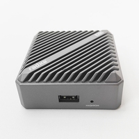 Carte de développement Radxa Gateway E20C Mini avec double port LAN Gigabit, boîtier de refroidissement en aluminium CNC