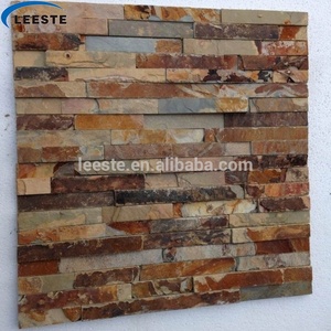 สีต่างๆราคาถูก<span class=keywords><strong>ผนัง</strong></span>หุ้มผิดปกติรูปกระดานชนวนสนิมวัฒนธรรม<span class=keywords><strong>แผ่น</strong></span><span class=keywords><strong>หิน</strong></span> - Product Image 4