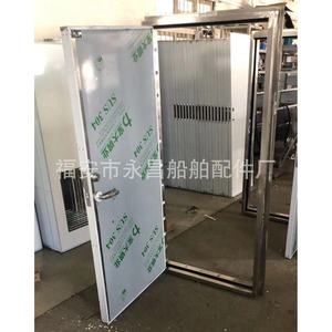 Puertas Industriales de Acero Inoxidable Marino 316L Hechas a Medida, Puertas de Cabina Ignífugas A0 y A15 para Cabina de Mando Deslizante - Product Image 3