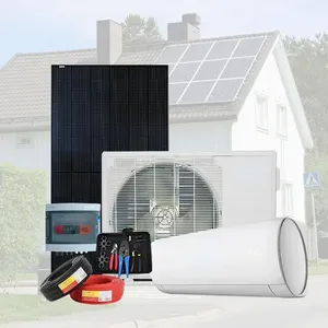 Hybrid ACDC Solar <b>Air</b> <b>Conditioner</b> System 12000/24000 BTU Household Variable Frequency Complete Solar Powered - Product Image 1