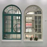 Ventanas Francesas Ultraestrechas, Ventanas Vintage Ultraestrechas Abatibles hacia Afuera con Arco.