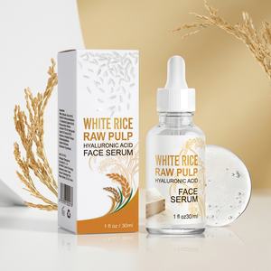 Sérum Visage à la Pulpe de Riz Blanc 30ml, Acide Hyaluronique, Éclaircissant, Unifie le Teint, Anti-Rides, <span class=keywords><strong>Essence</strong></span> pour la Peau - Product Image 4