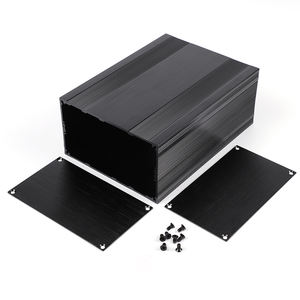 Boîtier en aluminium de type fendu 82/83*145-150mm instrument d'amplificateur de puissance châssis en aluminium dissipation thermique coque en aluminium - Product Image 2