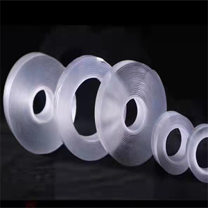 Ruban adhésif Nakamori, épaisseur 1,0 mm, largeur 1000 mm, longueur 50000 mm, matériau en rouleau amovible et lavable pour usage général - Product Image 1